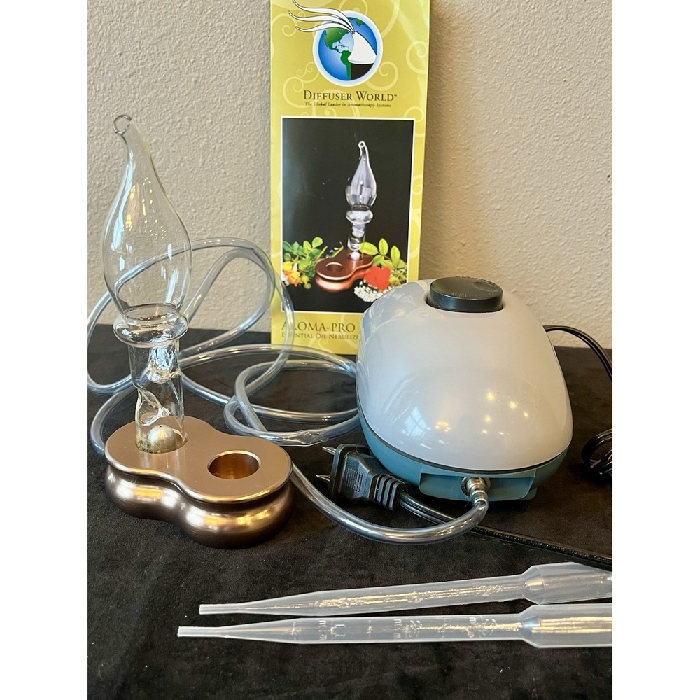 Diffuser World Aroma-Pro Essential Oil Nebulizing Diffuser Bronze Tested Works